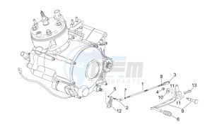 RS 50 drawing Gear lever