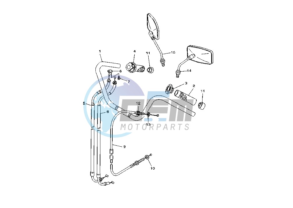 STEERING HANDLE -CABLE