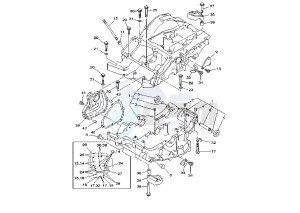 TDM 850 drawing CRANKCASE