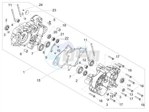 RS4 50 2T E4 (APAC, EMEA) drawing Crankcases I