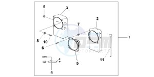 ST1300A drawing FR SPEAKER SET