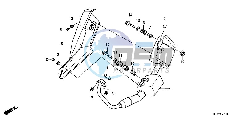 EXHAUST MUFFLER