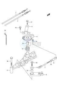 DF 250 drawing Throttle Rod