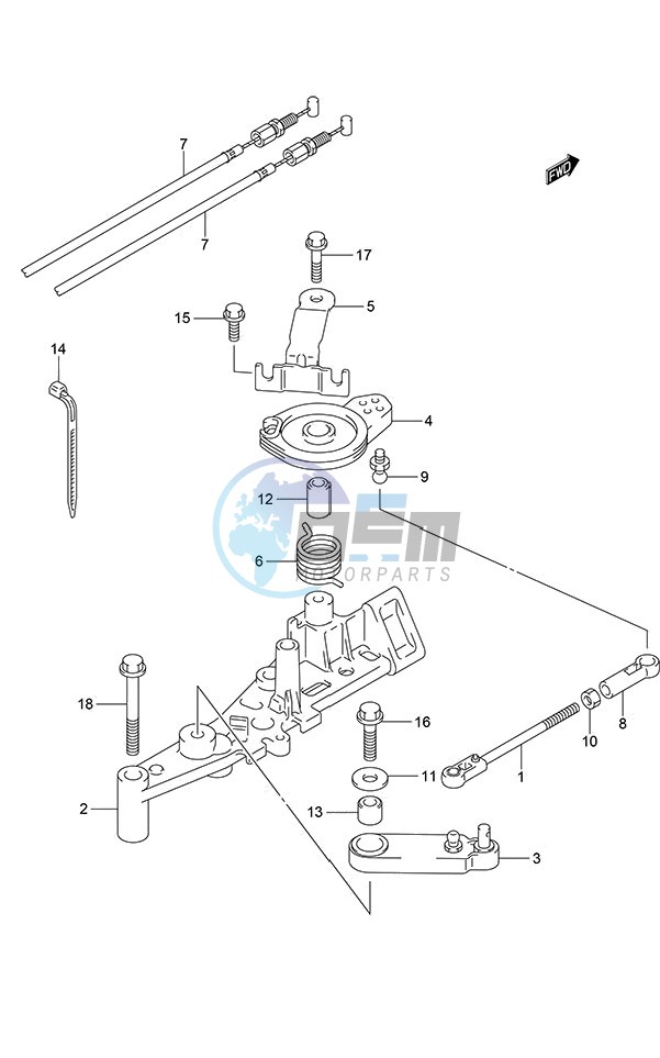 Throttle Rod