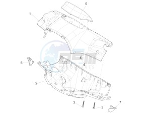 SPRINT 150 4T 3V IGET ABS E4 (NAFTA) drawing Handlebars coverages