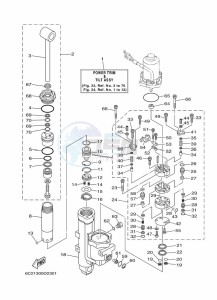 FT50GETL drawing POWER-TILT-ASSEMBLY-1