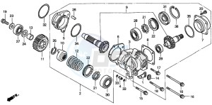 VT1100C3 drawing CROSS SHAFT