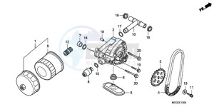 VT750CA9 UK - (E / MKH MME ST) drawing OIL PUMP