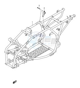 LT-F250 (E17) drawing FRAME