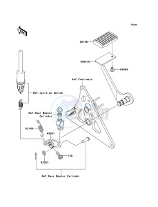 VN1600 MEAN STREAK VN1600B7F GB XX (EU ME A(FRICA) drawing Brake Pedal