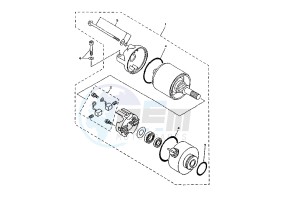 YP E MAJESTY 180 drawing STARTING MOTOR