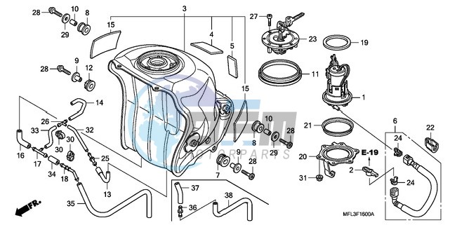 FUEL TANK/FUEL PUMP