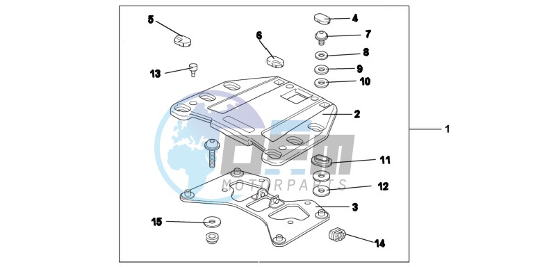 KIT CARRIER BRKT