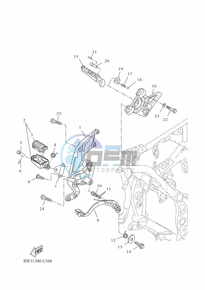 STAND & FOOTREST 2