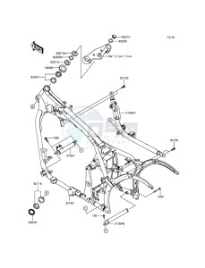 VULCAN 900 CUSTOM VN900CGF GB XX (EU ME A(FRICA) drawing Frame