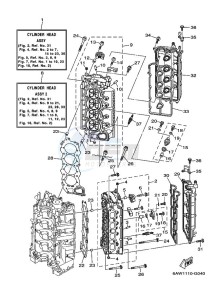 FL300AETX drawing CYLINDER--CRANKCASE-2