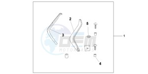 FES150 125 PANTHEON drawing LEG DEFLECTOR SET