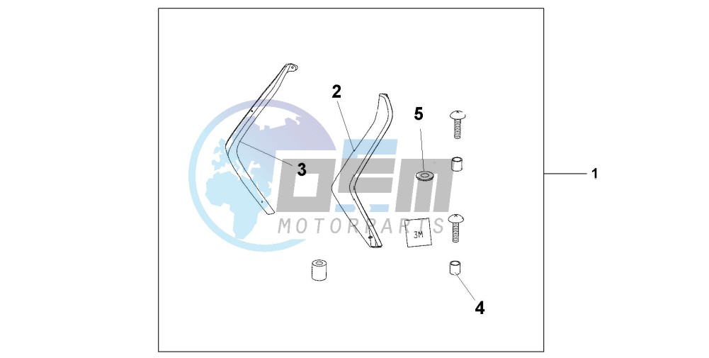 LEG DEFLECTOR SET