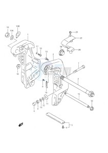 DF 70 drawing Clamp Bracket