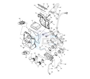 XP T-MAX SV 500 drawing INTAKE