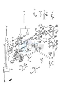 DF 250 drawing Harness (DF 250S)