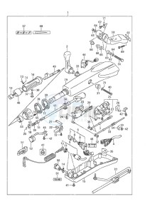 DF 70A drawing Tiller Handle