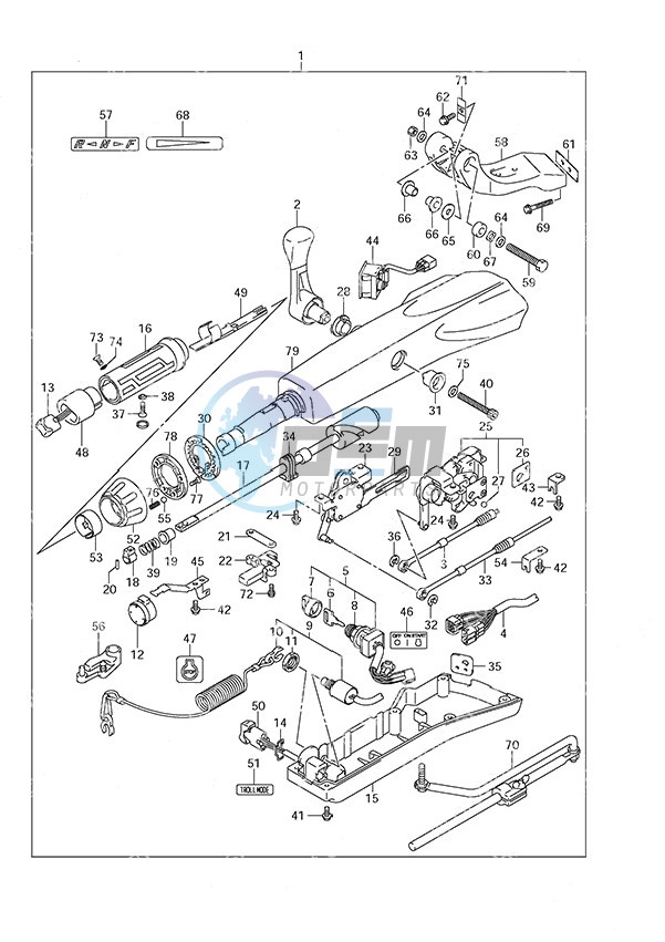 Tiller Handle