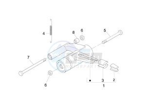 Liberty 50 4T PTT NEXIVE drawing Swinging arm