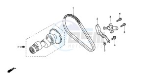 TRX350TM RANCHER drawing CAM CHAIN