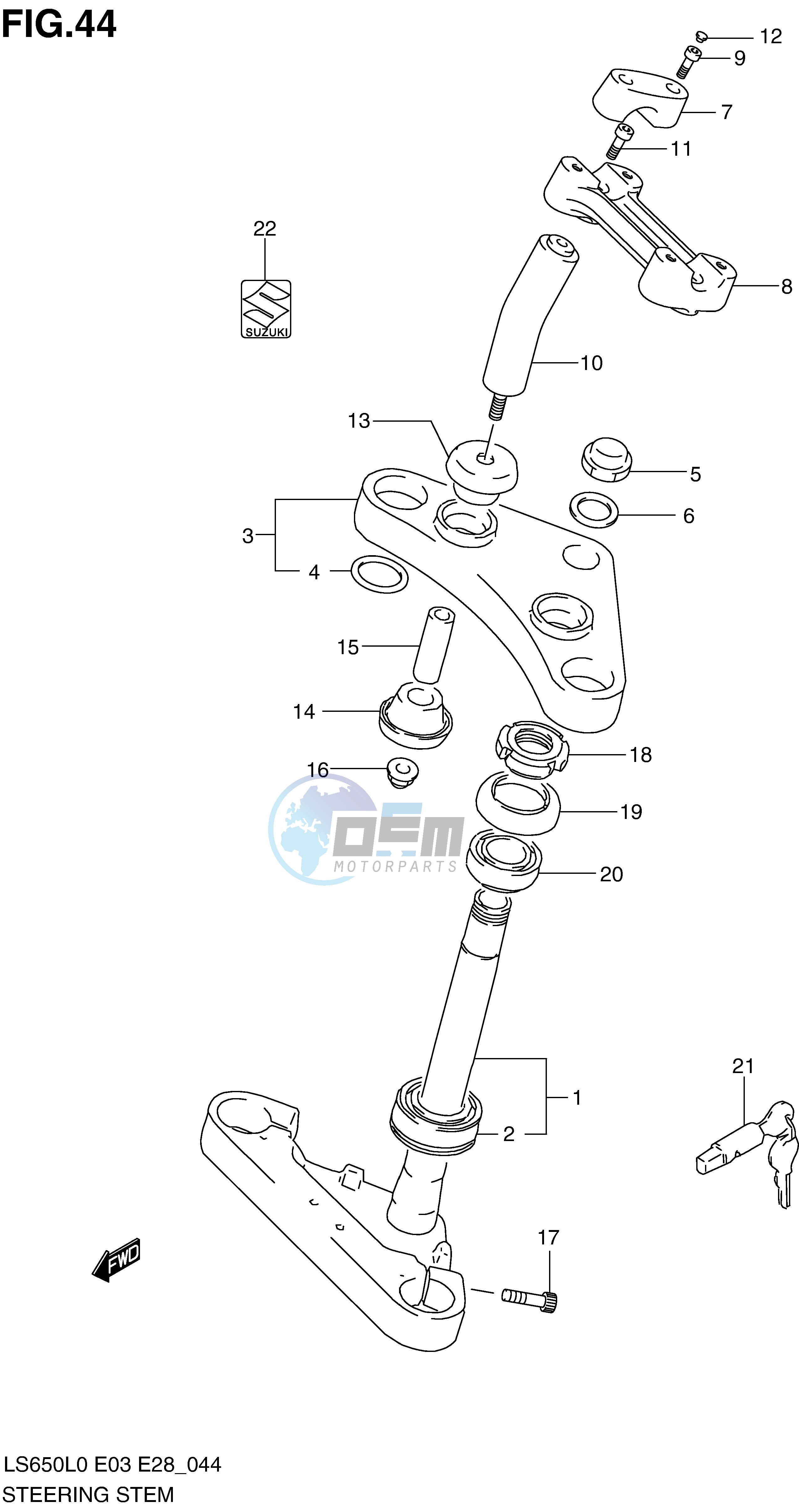 STEERING STEM