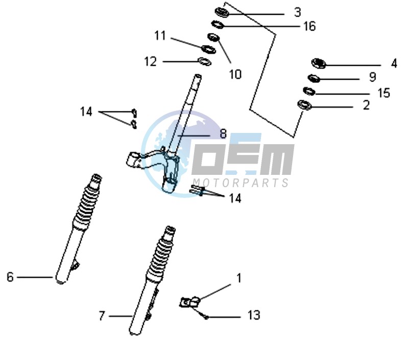 FRONT FORK/ FRONT FENDER