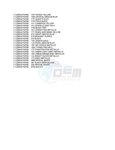 LT-Z50 (P3-P28) drawing * COLOR CHART *