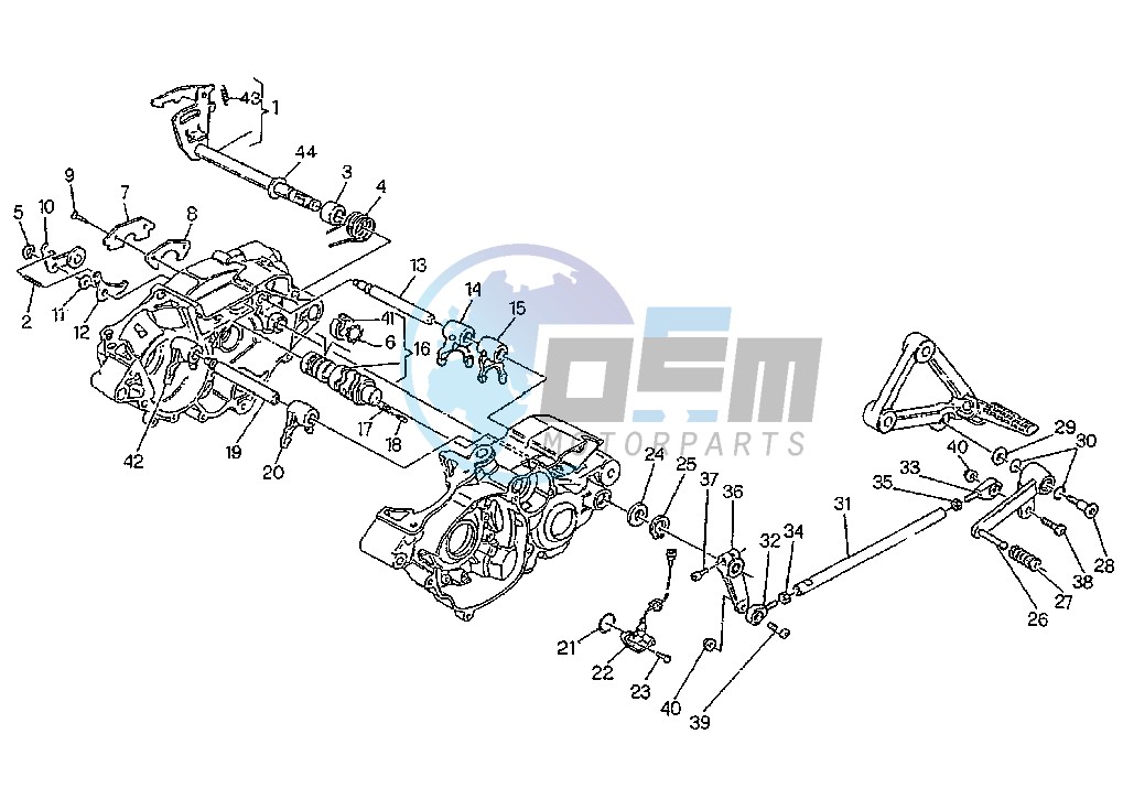 GEAR CHANGE MECHANISM