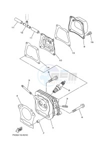 EF3000ISE GASOLINE I 177 (7CHS 7CHS) drawing CYLINDER