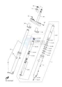 XVS950CUD-A XV950 ABS XV950 R-SPEC (BS58) drawing FRONT FORK