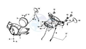 FIDDLE III 125I L5-L6 drawing HEAD LAMP CPL.