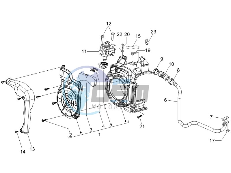 Secondairy air box