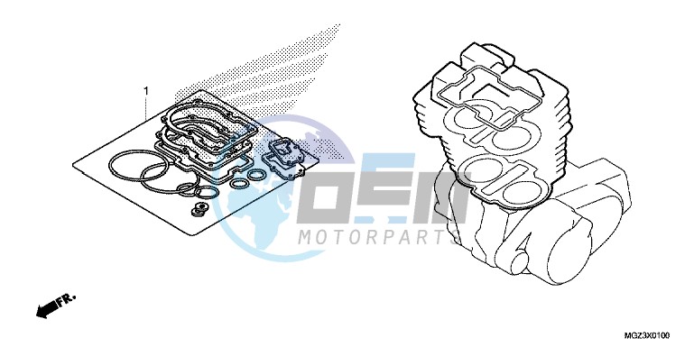 GASKET KIT A