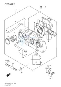 GSF-1250S ABS BANDIT EU drawing AIR CLEANER