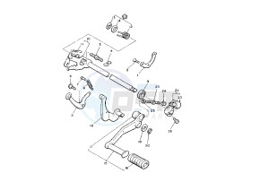 V-MAX 1200 drawing SHIFT SHAFT