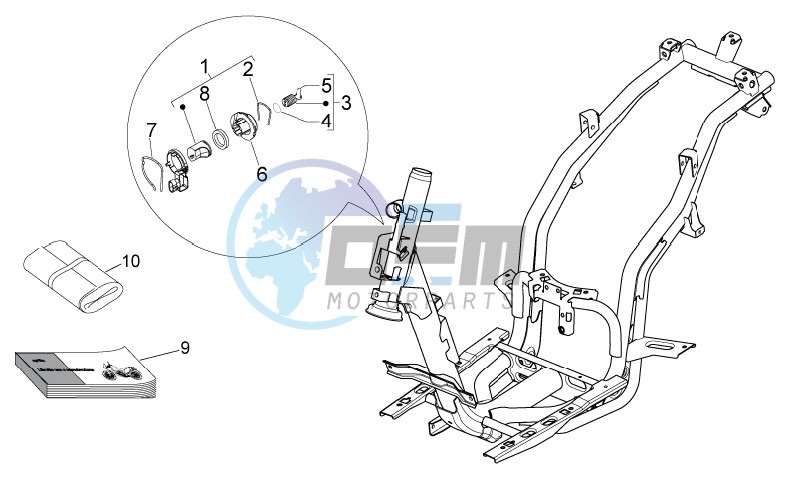 Lock hardware kit