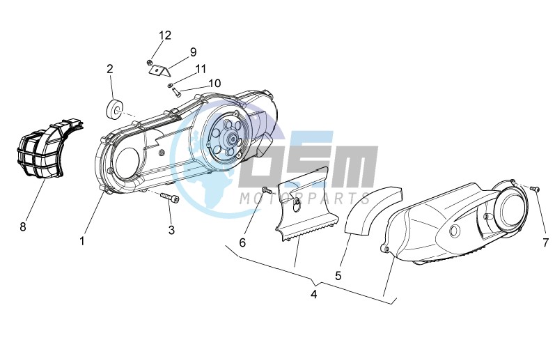 Variator cover