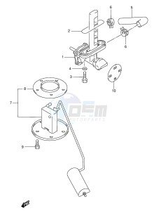 GSX750F (E2) drawing FUEL COCK