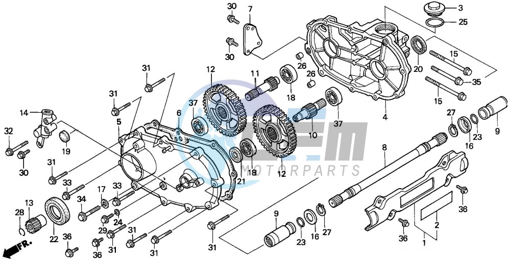 FRONT DRIVESHAFT