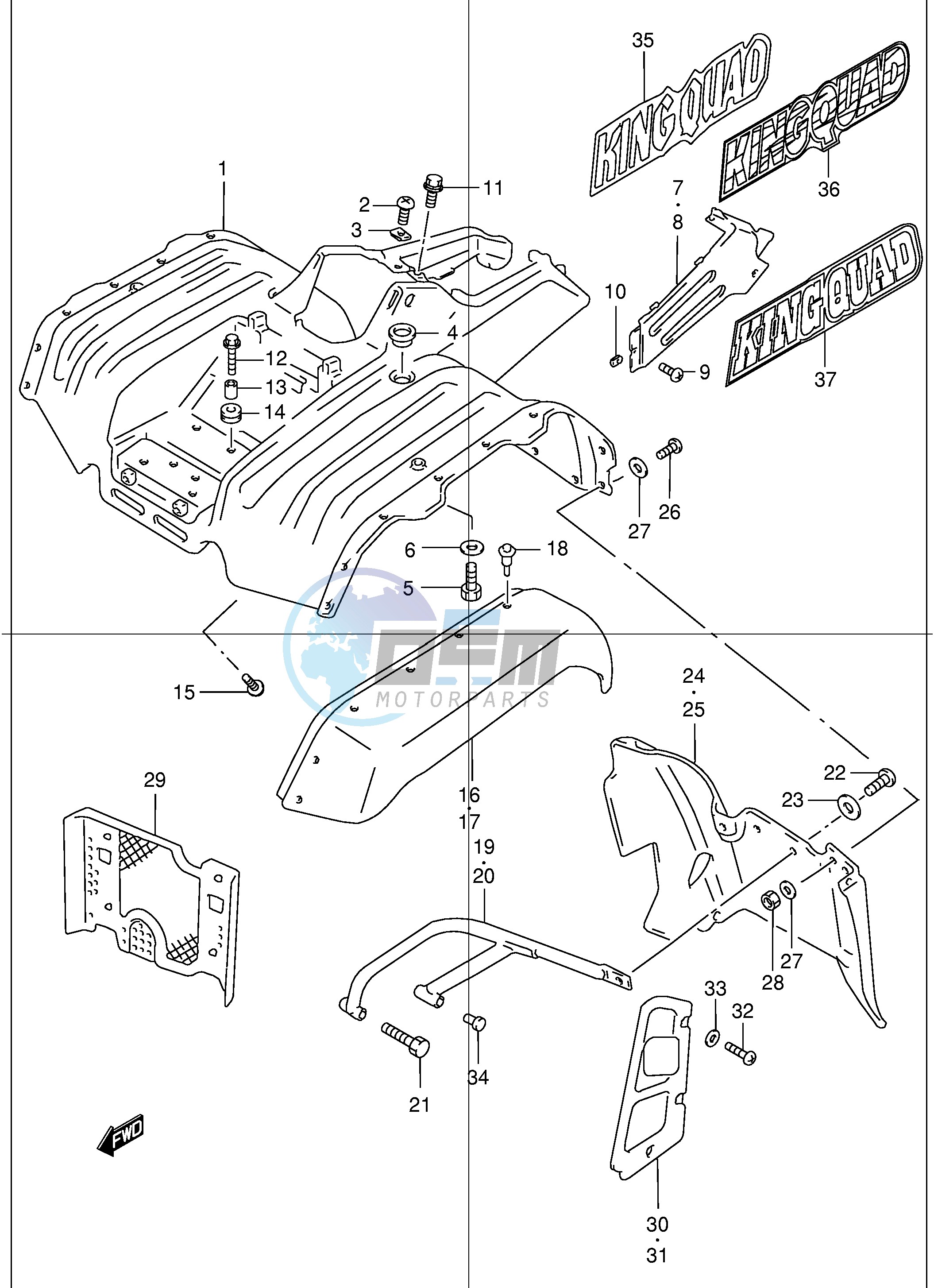 FRONT FENDER