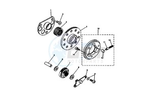 DT X 125 drawing STARTER