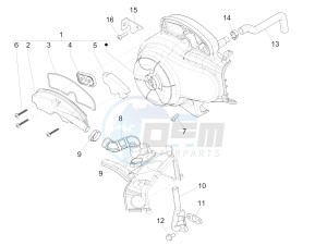 Primavera 50 4T-4V (NAFTA) drawing Secondary air box