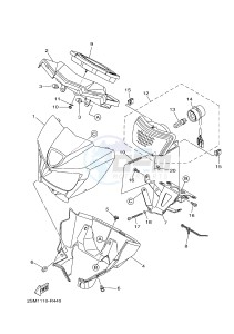 YFM700FWBD YFM70KPHJ KODIAK 700 EPS HUNTER (B32N) drawing HEADLIGHT 2