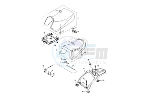 FJR A ABS 1300 drawing SEAT