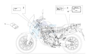 Pegaso 650 ie drawing Name plate